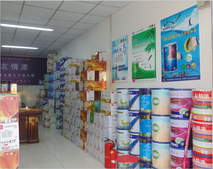 冒高溫戰酷暑，友情漆代理確保工程按時完工