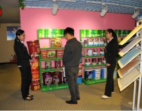 貴港客戶到訪友情漆